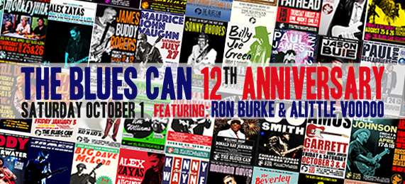 The Blues Cans 12th Anniversary